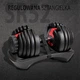 Гантель з регулюванням ваги HMS SR52 2.2-23.8 кг - изображение 12