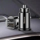Зарядний пристрій в автомобіль Baseus Grain 3.1A 2USB Black (CCALL-ML01) - зображення 2