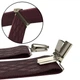 Подтяжки Bow Tie House мужские галстучные Pecan Brown в ромбик 10503L - изображение 3