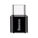 Переходник Baseus OTG Micro-USB to Type-C Black (CAMOTG-01) - изображение 2