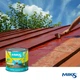 Ґрунт емаль алкідна MIKS Color 3 в 1 антикорозійна червона RAL 3020 0,8 кг - изображение 3