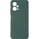Чохол Full Soft Case для Xiaomi Poco X5 5G Dark Green (З мікрофіброю) - зображення 1