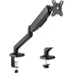 Настольное крепление для монитора KIVI FlexM-GL012E наклонно-поворотное 17"-32" Черный - изображение 10