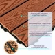 Композитна плитка WPC червоне дерево 30*30CM*2СM (D) 3DPanda-1707 - изображение 3