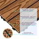 Композитная плитка WPC золотой дуб 30*30CM*2СM (D) SW-00001706 - изображение 3