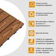 Композитная плитка WPC золотой дуб 30*30CM*2СM (D) SW-00001706 - изображение 4