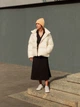 Шапка Uniqlo розмір ONESIZE жовта (450336) - изображение 3