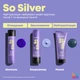 Профессиональный шампунь Matrix Total Results So Silver для нейтрализации пожелтения окрашенных в оттенки блонд волос 300 мл (3474630741713) - изображение 5