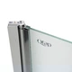 Штора на ванну Qtap Standard CRM407513APL стекло Pear 6 мм, 75х130 см, левая - изображение 5