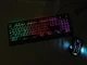 Дротова ігрова клавіатура та оптична миша комплект KeyBoard UKC M710 Чорна геймерська для комп'ютера з LED підсвічуванням інтерфейс USB - зображення 7
