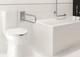 Унитаз-компакт CERSANIT Etiuda New CleanOn 593 011 3/6 с бачком без сиденья K100-387 - изображение 4