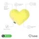 Подушка Sonex Love 40x40 см Yellow (SO102176) - изображение 2