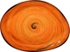 Блюдо Wilmax Spiral Orange камень 33х24.5 см 700 мл (WL-669342/A) - изображение 1