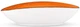 Блюдо глубокое Wilmax Spiral Orange овальное 25х16.5х6 см 570 мл (WL-669340/A) - изображение 2