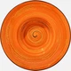 Тарелка глубокая Wilmax Spiral Orange 20 см 800 мл (WL-669322/A) - изображение 1