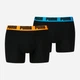 Набор трусов-боксеров мужских Puma Men Everyday Basic Boxer 2P 93832008 XXL 2 шт Black Combo (8720245556262) - изображение 1