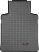 Автомобильный коврик в багажник авто Weathertech BMW 8 cabr 18- черный БМВ 8 WT0028716 - изображение 1