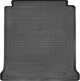 Автомобільний килимок в багажник авто Weathertech Cadillac Escalade ESV 02-06 чорний за 2м рядом Кадиллак Эскалейд WT0029725 - зображення 1