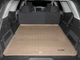Автомобільний килимок в багажник авто Weathertech GMC Acadia 09-16 бежевий за 2м рядом ГМЦ Акадия WT0025281 - зображення 2