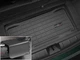 Автомобильный коврик в багажник авто Weathertech Mini Electric без полки 22- черный за 2м рядом Мини электрик WT0029608 - изображение 2