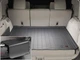 Автомобильный коврик в багажник авто Weathertech Jeep Commander 06-10 черный за 2м рядом Джип Командер WT0029180 - изображение 2