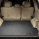 Автомобільний килимок в багажник авто Weathertech Toyota Prado 120 02-08 чорний за 2м рядом Тойота Прадо 120 WT0010394 - зображення 2