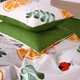 Простынь MirSon Бязь Premium 17-0464 Lemon 200х220 см (2200003322460) - изображение 5