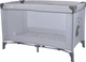 Детская переносная кровать-манеж FreeOn Travel Love Grey 125x65 см (FO0045) - изображение 1
