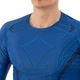 Мужской спортивный комплект рашгард + тайтсы Domino 210-14 размер 2XL (180-185см) Blue-Black - изображение 9