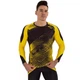 Мужской спортивный комплект рашгард + тайтсы Domino 210-19 размер L (170-175см) Black-Yellow - изображение 3