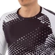 Мужской спортивный комплект рашгард + тайтсы Domino 210-18 размер XL (175-180см) Black-White - изображение 8