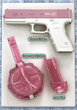 Водяний пістолет електричний акумуляторний Water Gun Glock Рожевий - зображення 2