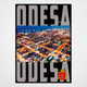 Плакат-постер на стену с патриотическим принтом "Карта города Одесса Украина. Map of Odesa Ukraine" ПЛ000863(A4) - изображение 2