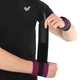 Бинты кистевые для жима и тяги Ezous Strenght Wrist Wraps C-05 2шт в комплекте Black-Purple - изображение 4