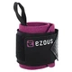 Бинты кистевые для жима и тяги Ezous Strenght Wrist Wraps C-05 2шт в комплекте Black-Purple - изображение 6