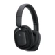 Бездротові Bluetooth навушники Baseus Bowie H1i Noise - Cancellation Wireless Headphones |портативна стерео гарнітура, Bluetooth 5.3, AUX, Type-C, до 100 годин відтворення, 600 мАг, вбудований мікрофон, шумозаглушення| Чорний - зображення 4