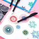 Набір Gadget Master Spirograph Deluxe для крислювання спирографом 22 шаблони 3 ручки - изображение 7