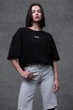Жіноча Оверсайз Футболка З Принтом Without Streetwear 2XL/3XL Black - изображение 1