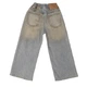 Джинсы для девочки grunge HSDAI K6368 116 см Голубой - изображение 2