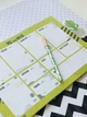 Планнинг-еженедельник Figasse Настольный планнинг на неделю Weekly Planner А4 Зеленый (ПН0001) - изображение 3