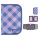 Пенал Kite 1 від., 2 відв., без наповнення 622 Purple Chequer - зображення 1