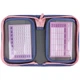 Пенал Kite 1 від., 2 відв., з наповненням 622H Purple Chequer - изображение 4