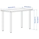 Стол IKEA LAGKAPTEN ADILS коричневый 120х60 см 794.168.74 - изображение 5