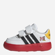 Tenisówki chłopięce adidas Breaknet Mickey 2.0 CF I ID8021 25 Biały/Czerwony (4066759172258) - obraz 4