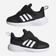 Buty sportowe chłopięce na rzepy adidas Fortarun 2.0 Ac I IG2555 23 Czarne (4066756724122) - obraz 9