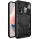 Ударопрочный чехол Bracket case with Magnetic для Xiaomi Poco F5 Pro / Redmi K60 / K60 Pro Black Без бренда - изображение 2