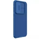 Карбоновая накладка Nillkin CamShield Pro для Samsung Galaxy S23 FE Blue - изображение 2