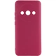 Чохол TPU GETMAN Liquid Silk Full Camera для Xiaomi Redmi A3 Бордовий / Marsala - зображення 1
