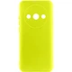 Чохол TPU GETMAN Liquid Silk Full Camera для Xiaomi Redmi A3 Жовтий / Flash - зображення 1
