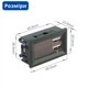 Индикатор заряда аккумулятора, вольтметр 12В, 2xUSB автомобильный 670225 - изображение 2